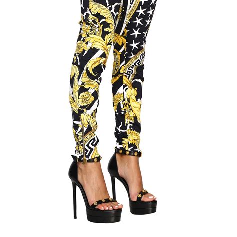 replica versace pants|Versace pantsuit.